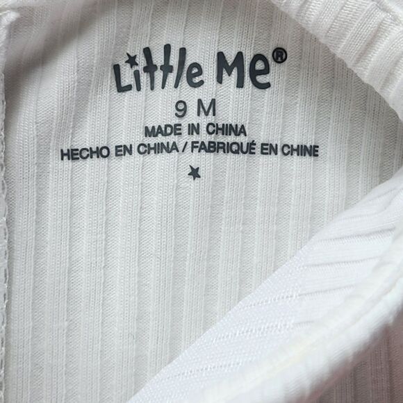 Little Me My First Christmas Outfit Size 9 Months Dress and Headband Holiday - Picture 4 of 7